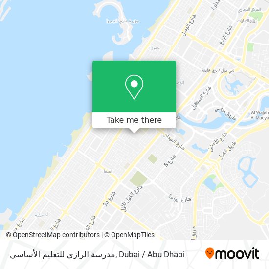 مدرسة الرازي للتعليم الأساسي map