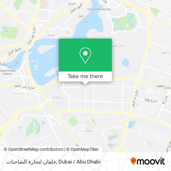 خلفان لتجارة الشاحنات map