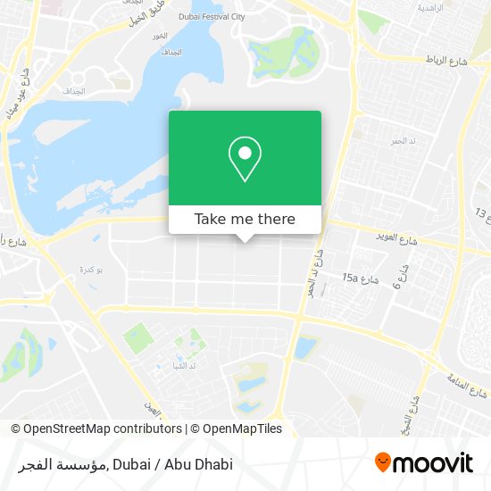 مؤسسة الفجر map