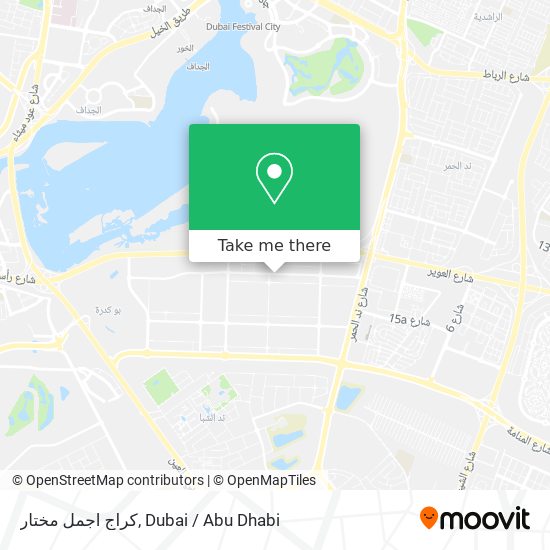 كراج اجمل مختار map