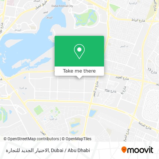 الاختيار الجديد للتجارة map