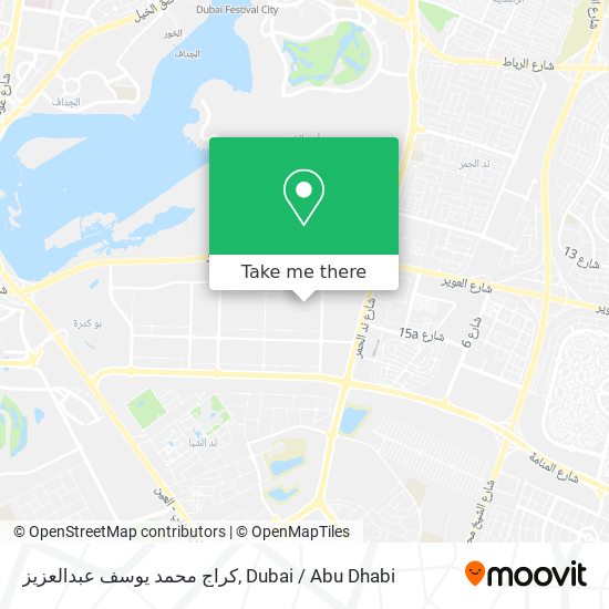 كراج محمد يوسف عبدالعزيز map