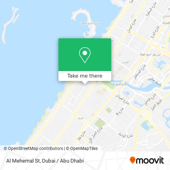 Al Mehemal St map