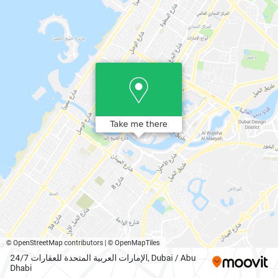 الإمارات العربية المتحدة للعقارات 24 / 7 map