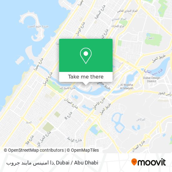 ذا امنينس مايند جروب map