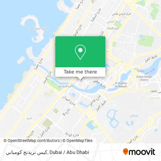 كيس تريدنج كومباني map