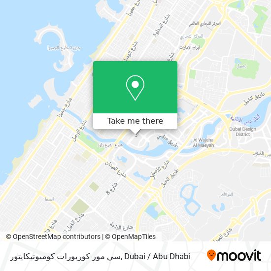 سي مور كوربورات كوميونيكايتور map