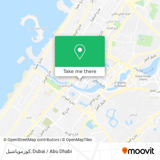 كوزموياشيل map