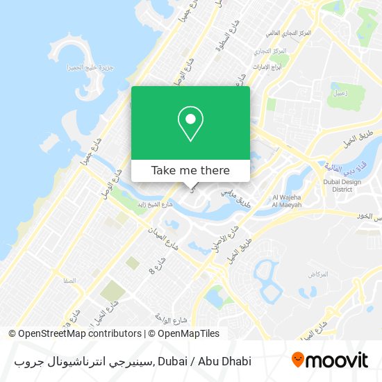 سينيرجي انترناشيونال جروب map