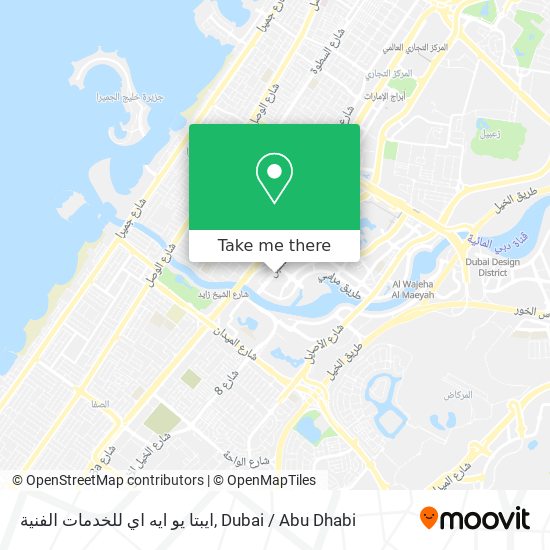 ايبتا يو ايه اي للخدمات الفنية map