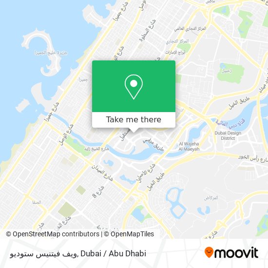 ويف فيتنيس ستوديو map