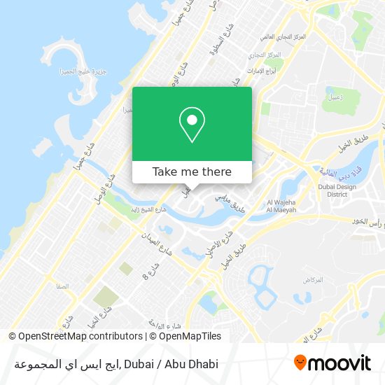 ايج ايس اي المجموعة map