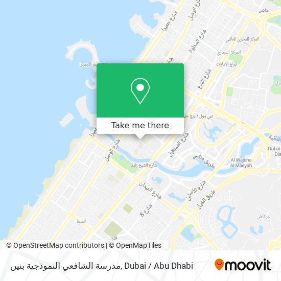 مدرسة الشافعي النموذجية بنين map