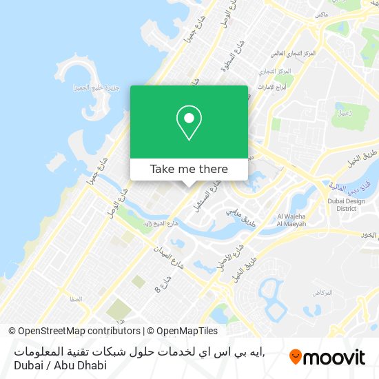 ايه بي اس اي لخدمات حلول شبكات تقنية المعلومات map