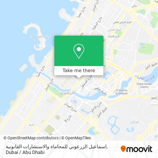 اسماعيل الزرعوني للمحاماة والاستشارات القانونية map