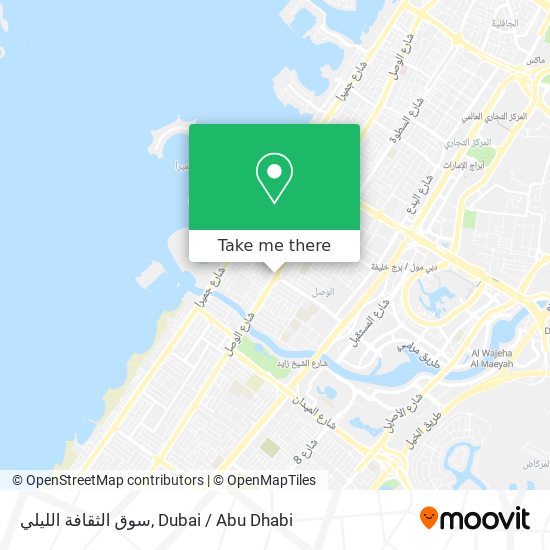 سوق الثقافة الليلي map