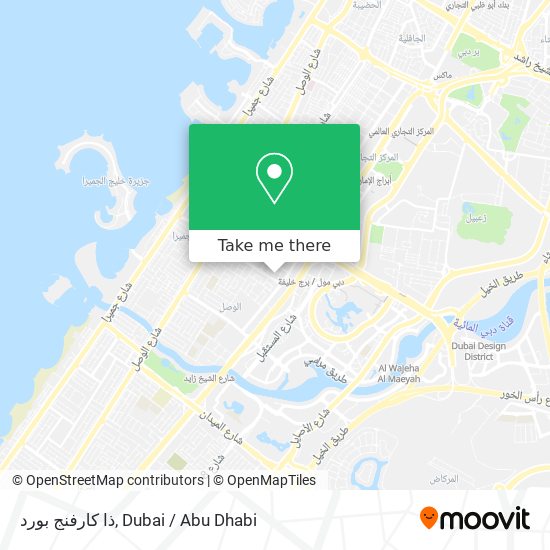 ذا كارفنج بورد map