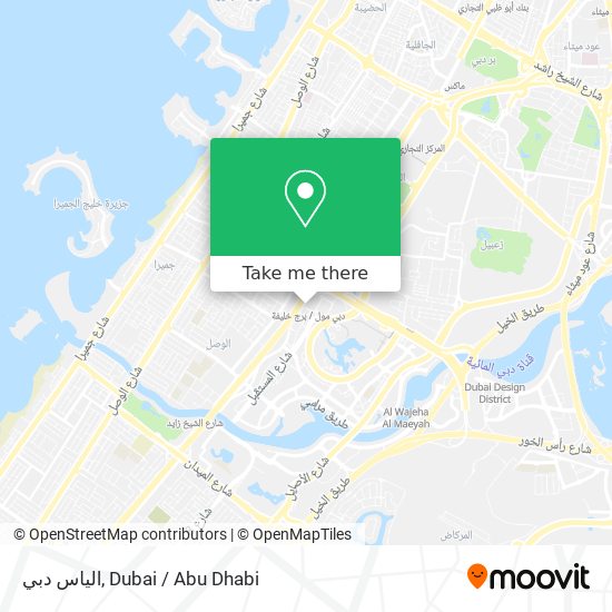 الياس دبي map