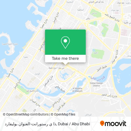 ذا ي رستورانت-العنوان بوليفارد map