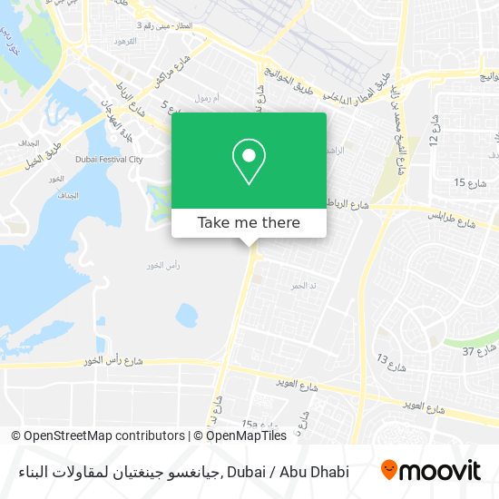 جيانغسو جينغتيان لمقاولات البناء map