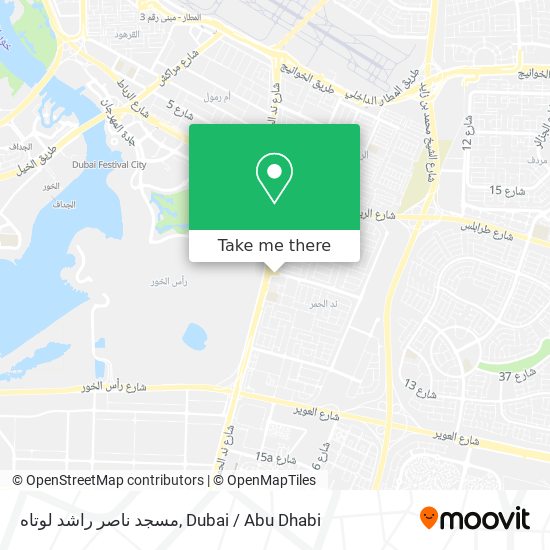 مسجد ناصر راشد لوتاه map