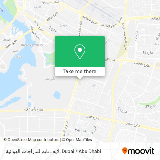 لايف تايم للدراجات الهوائية map