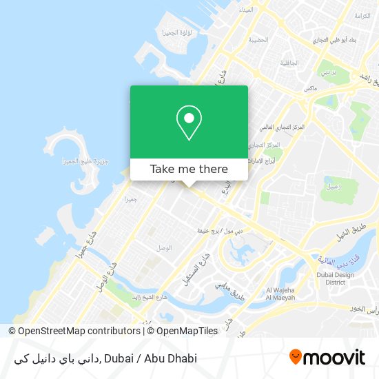 داني باي دانيل كي map