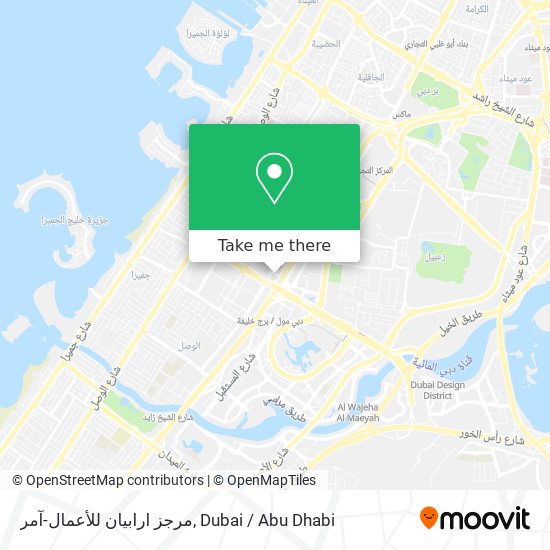 مرجز ارابيان للأعمال-آمر map