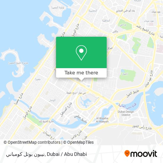 نيبون بوتل كومباني map