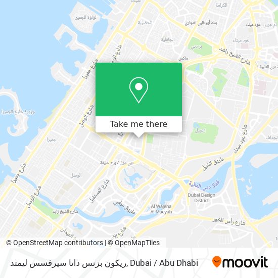 ريكون بزنس داتا سيرفسس ليمتد map