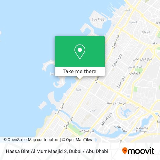 Hassa Bint Al Murr Masjid 2 map