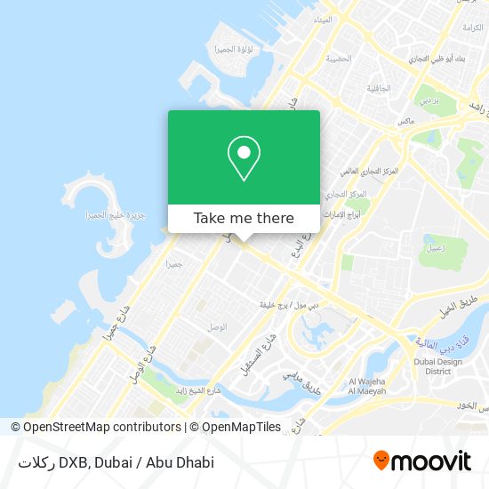 ركلات DXB map