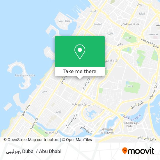 جوليبي map