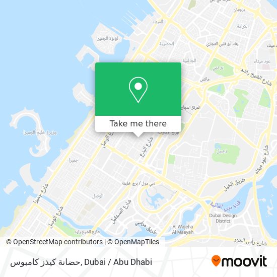 حضانة كيذز كامبوس map