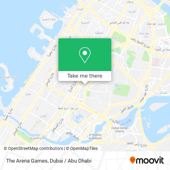 The Arena Games map
