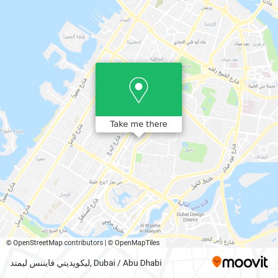 ليكويديتي فايننس ليمتد map