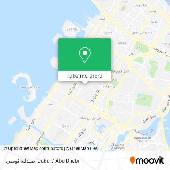 صيدلية ثومبي map