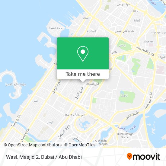 Wasl, Masjid 2 map