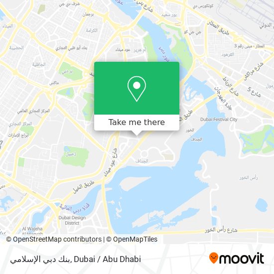 بنك دبي الإسلامي map