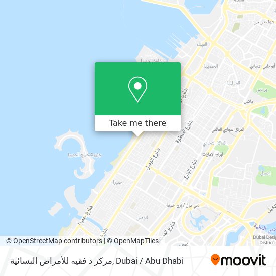 مركز د فقيه للأمراض النسائية map