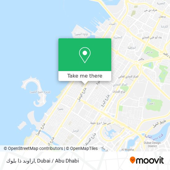 اراوند ذا بلوك map