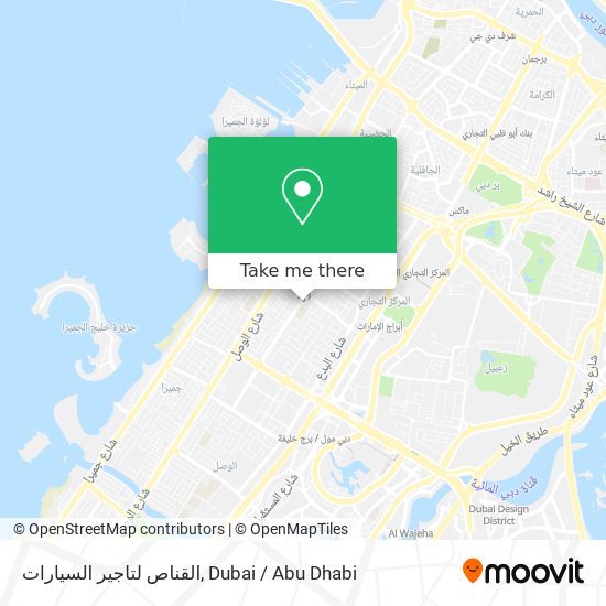 القناص لتاجير السيارات map