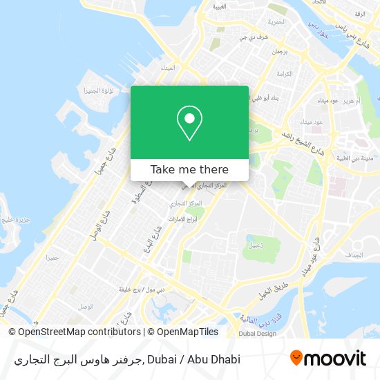 جرفنر هاوس البرج التجاري map