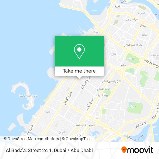 Al Bada'a, Street 2c 1 map