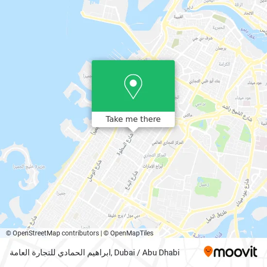ابراهيم الحمادي للتجارة العامة map
