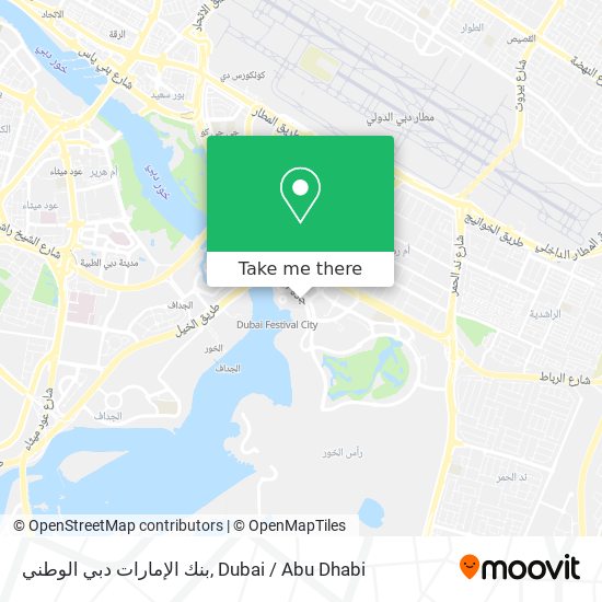 بنك الإمارات دبي الوطني map