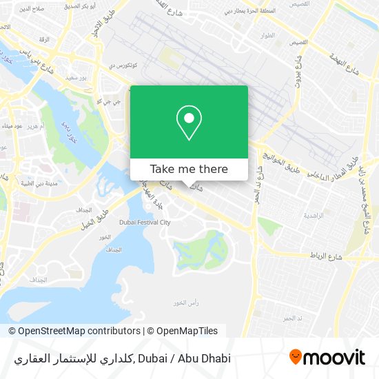 كلداري للإستثمار العقاري map