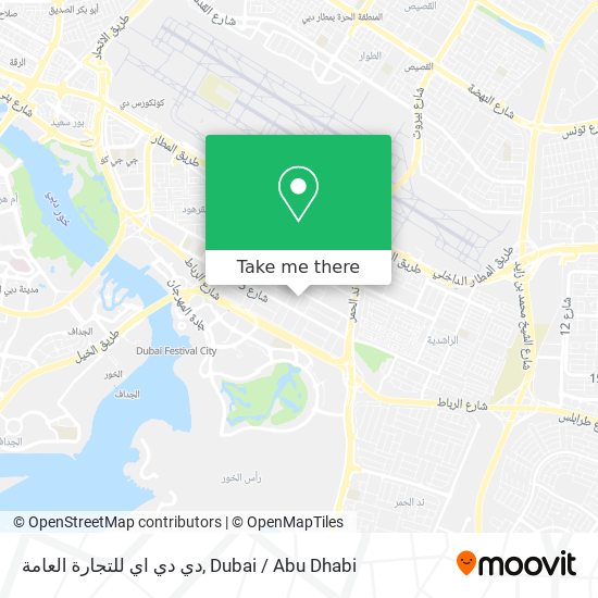 دي دي اي للتجارة العامة map