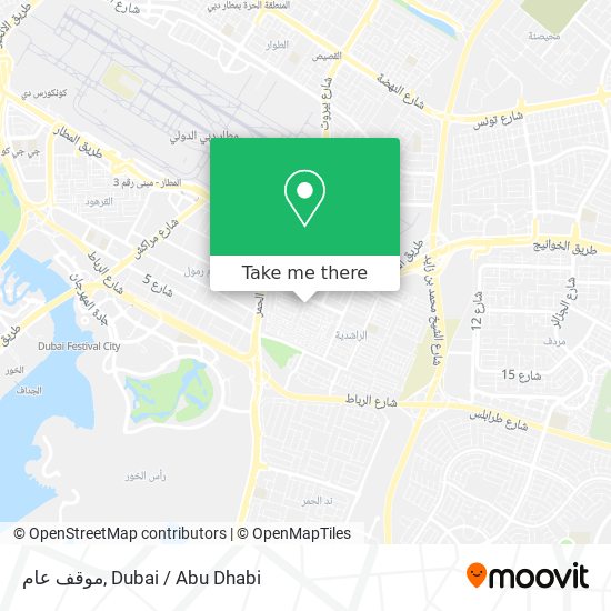 موقف عام map