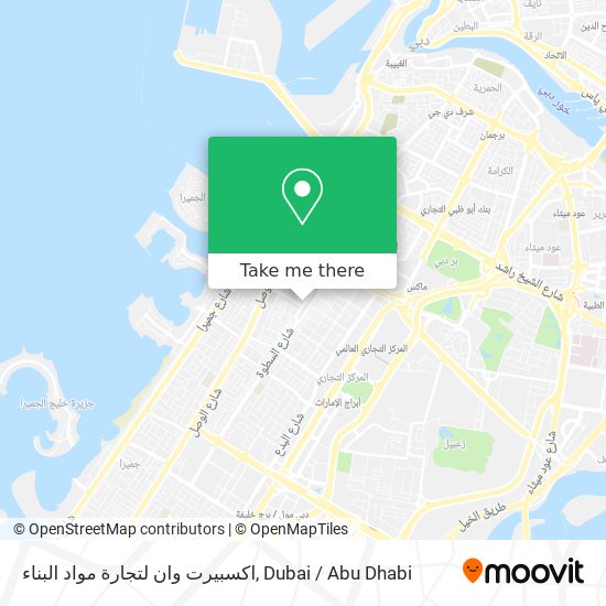 اكسبيرت وان لتجارة مواد البناء map